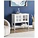 Credenza Espositiva In Vetro Con Ripiano Inlet 80 Cm Bianco - Foto miniatura 1