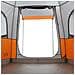 Tenda da Campeggio 4 Persone Grigio e Arancione Impermeabile - Foto miniatura 8