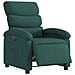 Poltrona Elettrica Reclinabile Verde Scuro in Tessuto - Foto miniatura 3