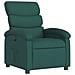 Poltrona Elettrica Reclinabile Verde Scuro in Tessuto - Foto miniatura 4