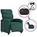 Poltrona Elettrica Reclinabile Verde Scuro in Tessuto - Foto miniatura 6