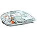 Mouse Wireless Trimodale - Blu Trasparente - Foto miniatura 1