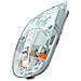 Mouse Wireless Trimodale - Blu Trasparente - Foto miniatura 3