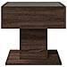 Tavolino Salotto con LED Rovere Marrone 50x50x45 cm Multistrato - Foto miniatura 6