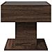 Tavolino Salotto con LED Rovere Marrone 50x50x45 cm Multistrato - Foto miniatura 7