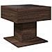 Tavolino Salotto con LED Rovere Marrone 50x50x45 cm Multistrato - Foto miniatura 8