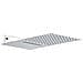 Soffione Doccia Ultraslim A Lama Doppia Funzioni Quadro Acciaio Inox 3840p Dallas - Satinato - Foto miniatura 1