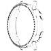 Custodia Protettiva Trasparente Con Strass Per Oneplus Watch 3 43mm - Foto miniatura 5