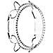 Custodia Protettiva Trasparente Con Strass Per Oneplus Watch 3 43mm - Foto miniatura 6