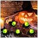 Set Di 12 Candele Led A Forma Di Ragno Per Halloween Verdi - Foto miniatura 6