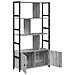 Libreria Grigio sonoma 80 x 30 x 155.5 cm Legno multistrato - Foto miniatura 5