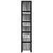 Libreria Grigio sonoma 80 x 30 x 155.5 cm Legno multistrato - Foto miniatura 7
