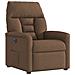 Poltrona Elettrica Reclinabile Marrone in Tessuto - Foto miniatura 4