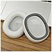 2 Cuscinetti Auricolari In Pelle Di Agnello Compatibili Con Cuffie Anc B&o Beoplay H95 - Cuscinetti Auricolari In Memory Foam Beige - Foto miniatura 6