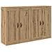 Mobile a muro 2 pcs Rovere artigianale 69,5 x 34 x 90 cm - Foto miniatura 5