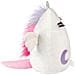 Peluche Mascotte 24cm Super icorn Unicorno Ultra Morbido, Bianco - Foto miniatura 2