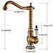 Rubinetto per lavabo da bagno, Blackswan, tipo M40, modello bronzo antico, misura 31 cm - Foto miniatura 4