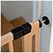 Bettacare Cancelletto Elegance In Legno, Naturale, 87cm - 95cm, Cancelletto Di Sicurezza A Pressione, Passaggio Extra Largo Di 65cm - Foto miniatura 3
