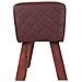 Sgabello Imbottito Marrone 36x30x47h - Foto miniatura 4