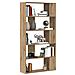 Armadio per Libri Rovere artigianale 80 x 24 x 159 cm - Foto miniatura 3