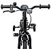 Bicicletta per Bambini 12 Pollici per bambini di 2-4 anni Nero - Foto miniatura 5