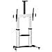 HP102L Supporto TV a parete 2,54 m (100") Nero, Argento - Foto miniatura 1