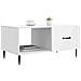 Tavolino da salotto Bianco 90 x 50 x 40 cm Legno ingegnerizzato - Foto miniatura 3