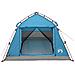 Tenda istantanea resistente all'acqua 3 persona Blu - Foto miniatura 4