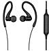 BT232i Auricolare Stereo Bluetooth con Cavo e Archetti Colore Nero - Foto miniatura 2
