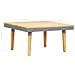 Tavolino Da Caffè Per Giardino 60x60x31,5 Cm Massello Di Acacia - Foto miniatura 5