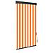 Tenda A Rullo Per Esterni 80x250 Cm Bianca E Arancione - Foto miniatura 1