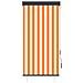 Tenda A Rullo Per Esterni 80x250 Cm Bianca E Arancione - Foto miniatura 2