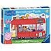 RVB05530 Puzzle da 24 Pezzi Gigante Sagomato da Pavimento - Peppa Pig Bus - Foto miniatura 1