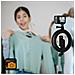 Asta Da Selfie Smartphone Ring Light Treppiedi Comando Bluetooth Nera - Foto miniatura 7