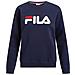 Felpa Unisex Girocollo Classic Pure Blu Codice 681091-170 - Foto miniatura 5