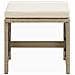 Set Da Pranzo Per Giardino 9 Pz Con Cuscini In Polyrattan Beige - Foto miniatura 3