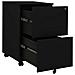 Schedario Mobile Nero 39x45x67 Cm In Acciaio - Foto miniatura 5