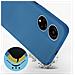 Cover Per Honor X7 In Silicone Semi-rigido Soft-touch Azzurra - Foto miniatura 2