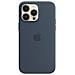 Custodia Magsafe In Silicone Per Iphone 14 Pro Max - Blu Tempesta - Foto miniatura 2