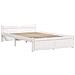 Giroletto Bianco in Legno Massello 120x190 cm Small Double - Foto miniatura 6