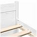 Giroletto Bianco in Legno Massello 120x190 cm Small Double - Foto miniatura 7