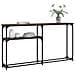 Tavolo Consolle Rovere Marrone 145x22,5x75 Cm Legno Multistrato - Foto miniatura 3