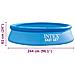 Piscina Easy Set 244x61 Cm Pvc - Foto miniatura 2