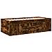 Divano Letto Con Cassetti Senza Materasso Rovere Fumo 100x200cm - Foto miniatura 3