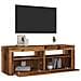 Mobile Porta TV con LED Legno Antico 120x35x40 cm Multistrato - Foto miniatura 8