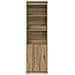 Credenza Rovere Artigianale 50x35x180 cm in Legno Multistrato - Foto miniatura 4