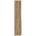 Credenza Rovere Artigianale 50x35x180 cm in Legno Multistrato - Foto miniatura 5