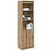 Credenza Rovere Artigianale 50x35x180 cm in Legno Multistrato - Foto miniatura 9