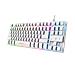 GXT 833W Thado tastiera Gaming USB QWERTZ Tedesco Bianco - Foto miniatura 1