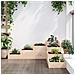 Fioriera Giardino 4 Ripiani 106x104,5x36cm Legno Massello Pino - Foto miniatura 3